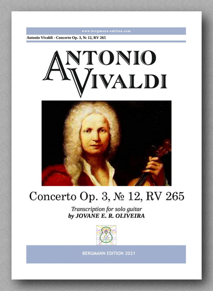 Vivaldi, Concerto Op. 3, № 12, RV 265 - cover