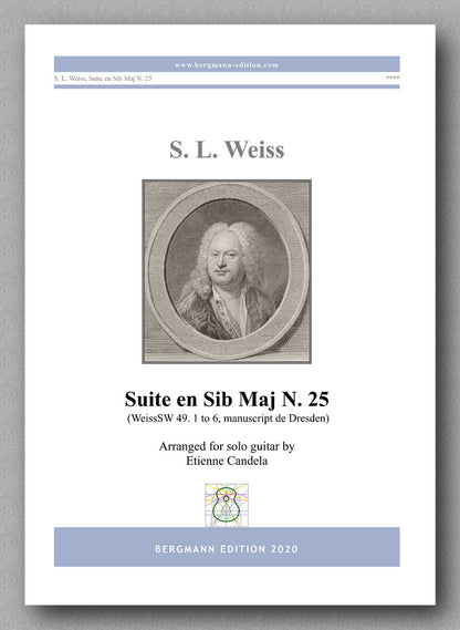 Sylvius Leopold Weiss (1687-1750), Suite en Sib Maj N. 25 - preview of the cover