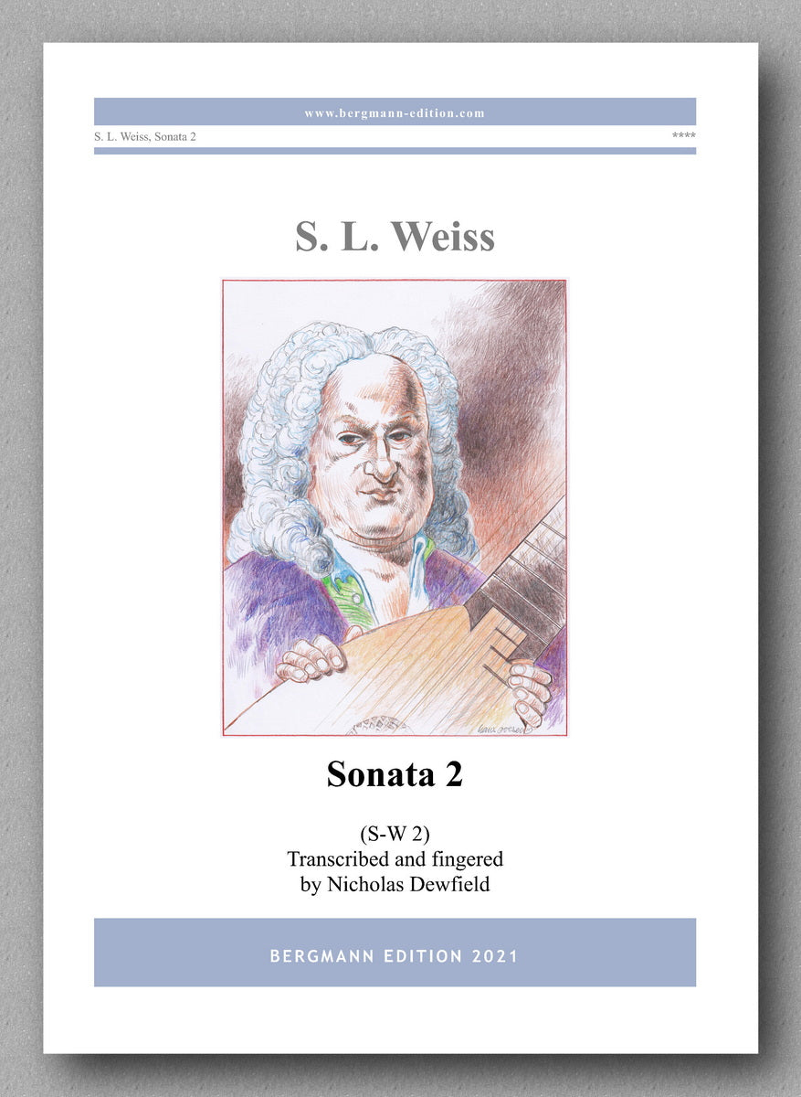 Sylvius Leopold Weiss (1687-1750), Sonata No. 2 - cover