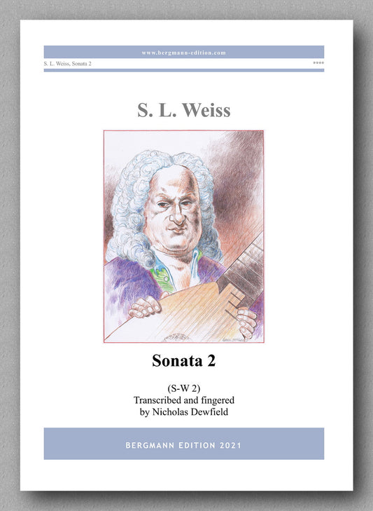 Sylvius Leopold Weiss (1687-1750), Sonata No. 2 - cover