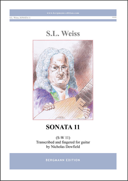 Weiss-Dewfield, Sonata No. 11 - cover