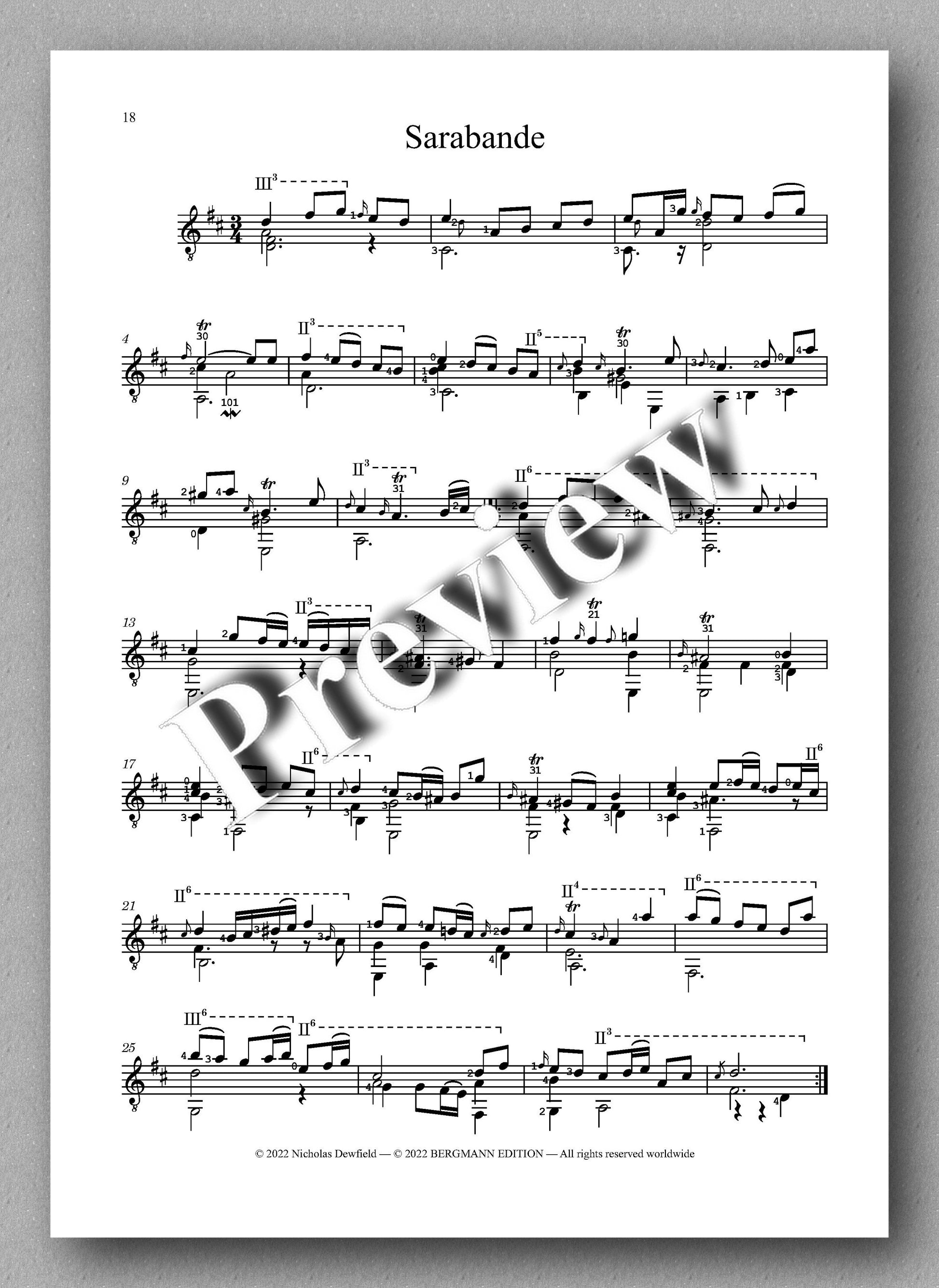 Weiss-Dewfield, Sonata No. 10 - Sarabande