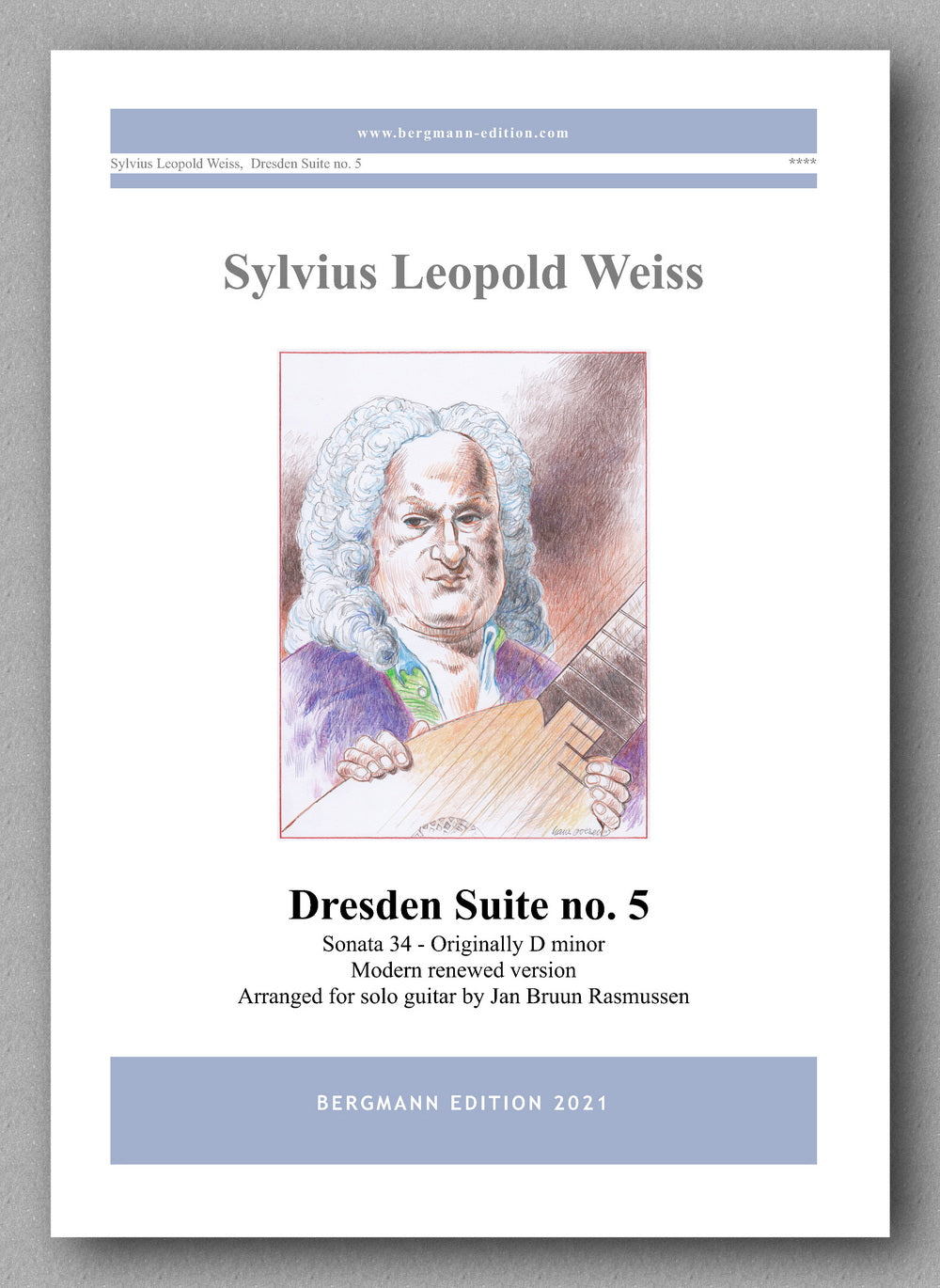 Weiss-Rasmussen, Dresden Suite no. 5 - Cover
