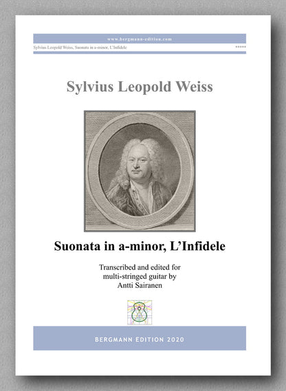 Sylvius Leopold Weiss (1687-1750), Suonata in a, L'Infidele - preview of the cover