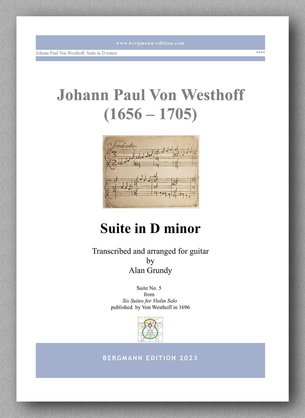 Westhoff, Johann Paul von – BERGMANN EDITION
