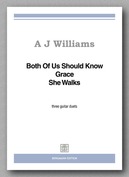 Williams, Both Of Us Should Know, Grace, She Walks - preview of the cover