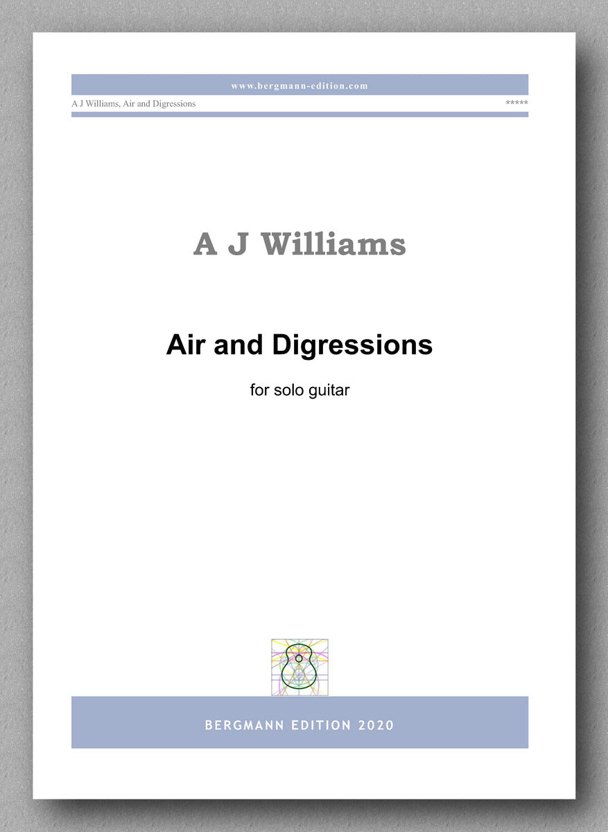 Andrew Williams, Air and Digressions - preview of the cover