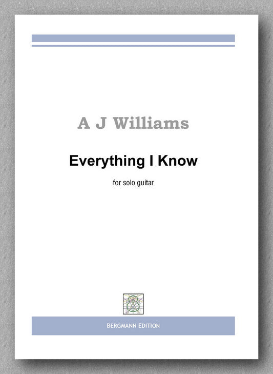 Andrew J Williams, Everything I Know - preview of the cover