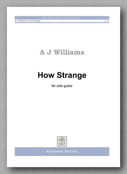 Williams, How Strange - preview of the cover