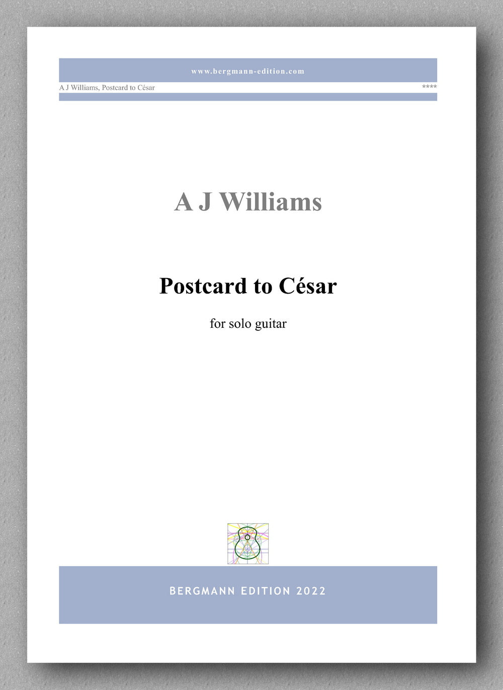 Williams, Postcard to César - cover