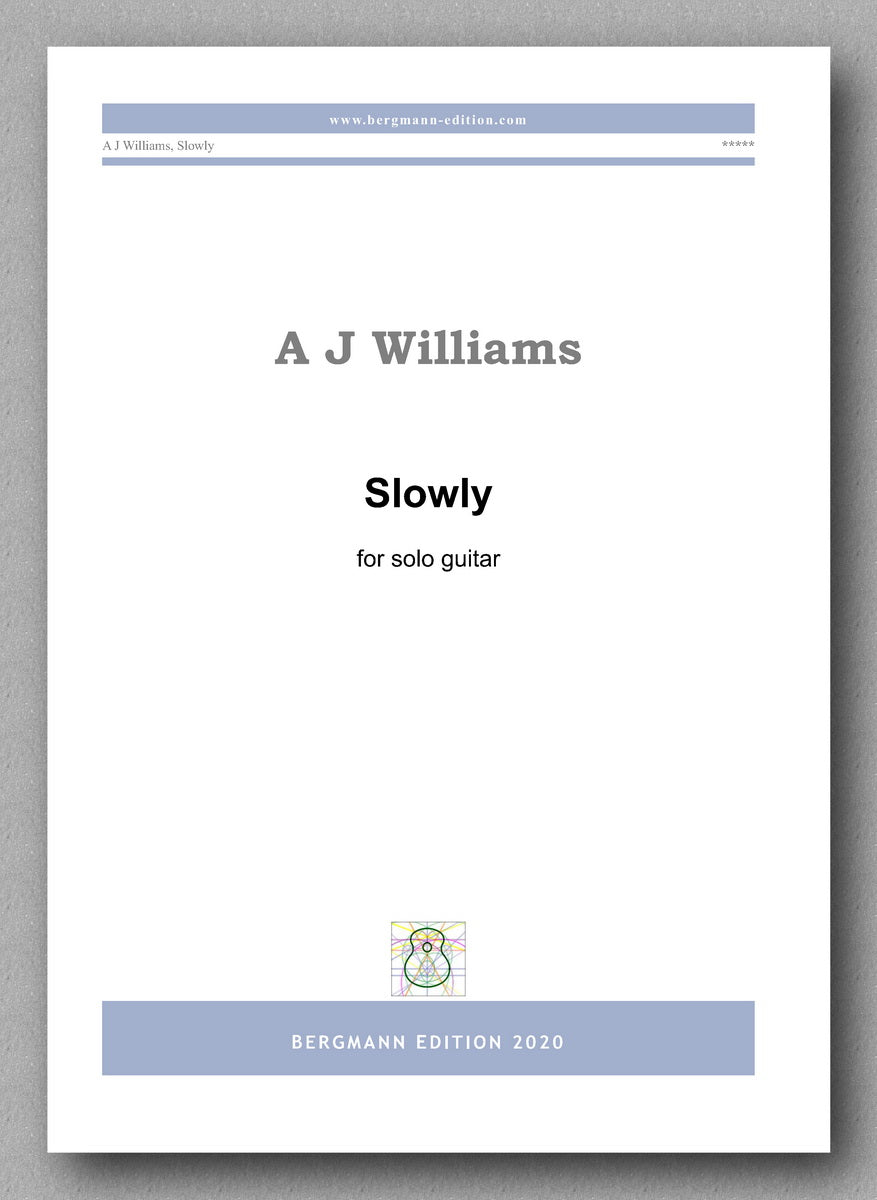 Andrew Williams, Slowly - preview of the cover