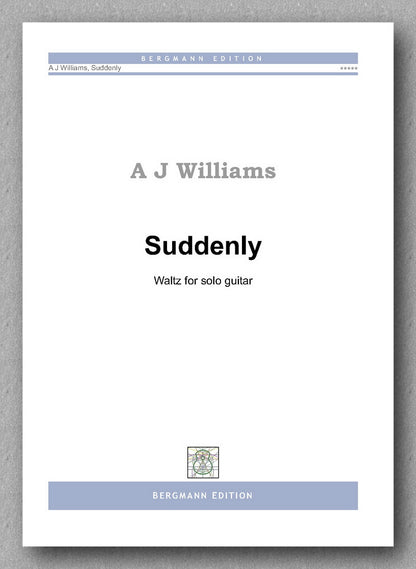 Andrew Williams, Suddenly - preview of the cover