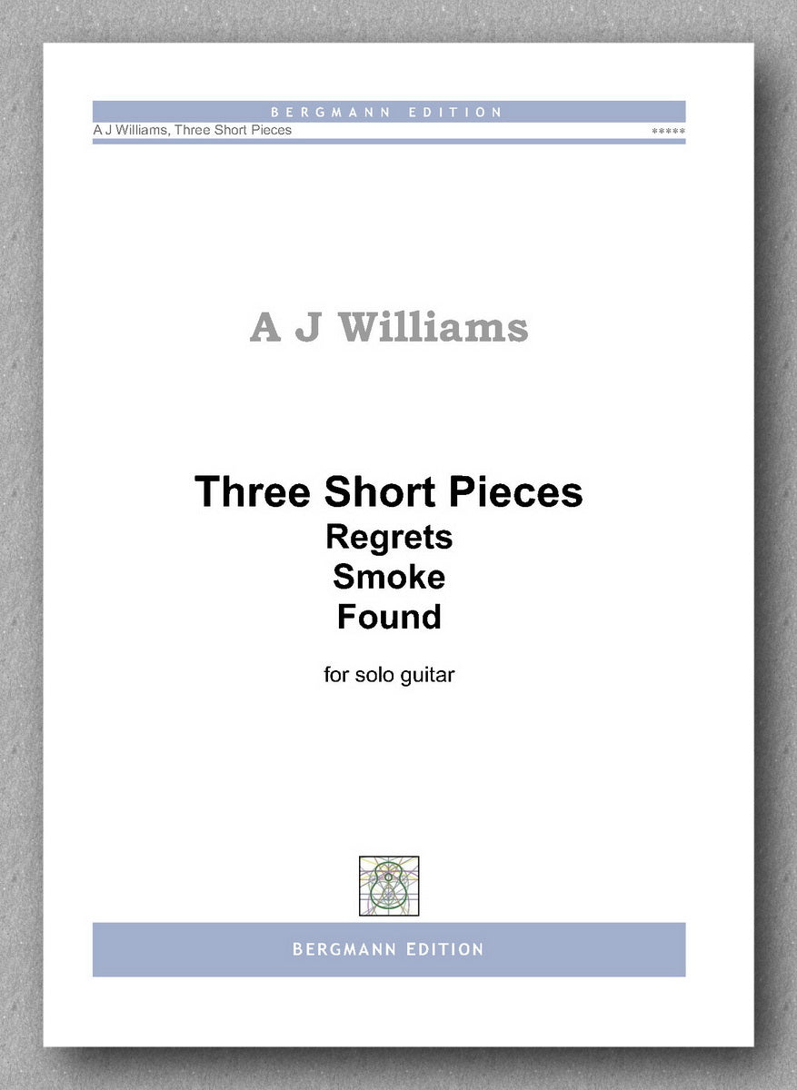 Andrew Williams, Three Short Pieces - preview of the cover