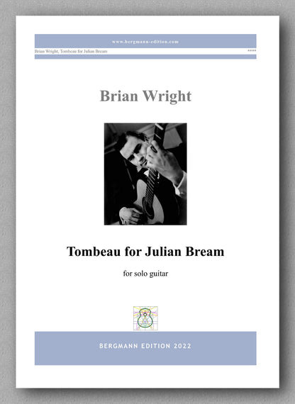 Brian Wright, Tombeau for Julian Bream - preview of the cover