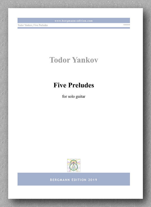 Todor Yankov, Five Preludes - preview of the cover
