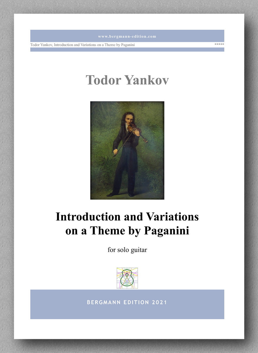 Todor Yankov, Introduction and Variations on a Theme by Paganini - cover