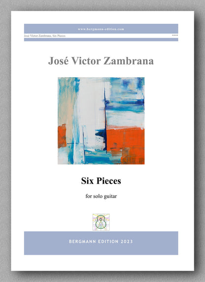 José Victor Zambrana, Six Pieces - preview of the cover