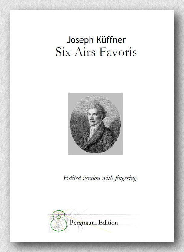 Joseph Küffner, Six Airs Favoris - cover