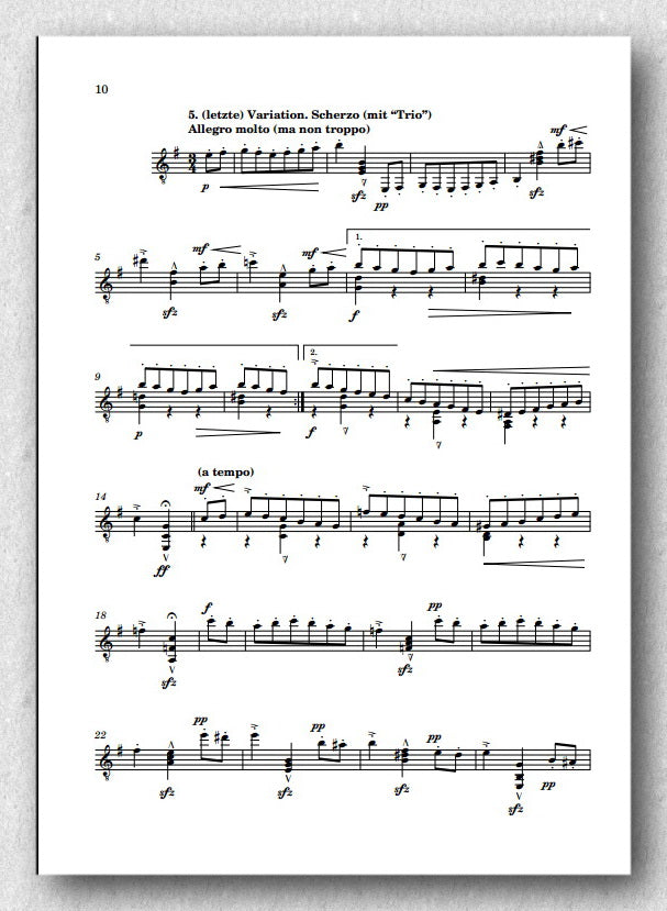Rebay [019], Variationen-Suite, preview of the score.