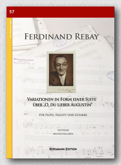 Rebay [057], Variationen in Form einer Suite über "O, du lieber Augustin" - preview of the cover