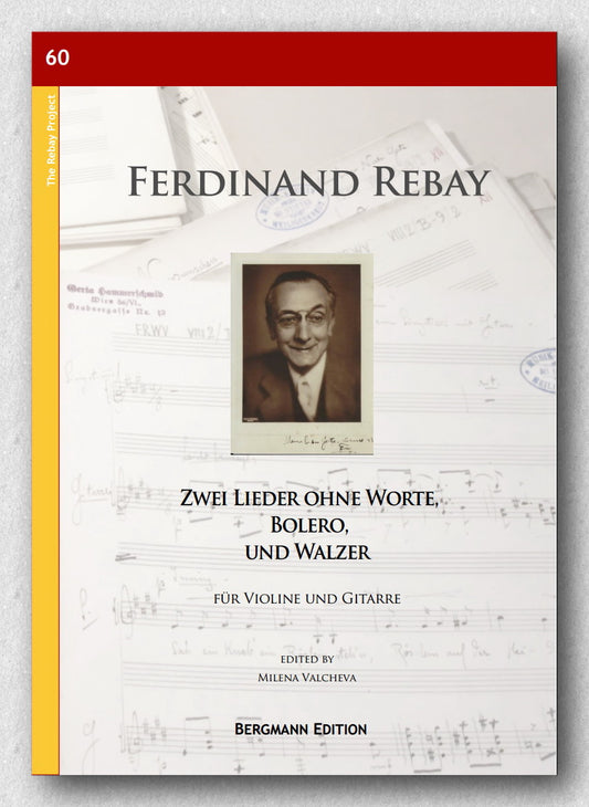 Rebay [060], Zwei Lieder ohne Worte - preview of the cover.