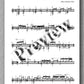 J.S.Bach, Partita No. 2,  BVW 1004 - preview of the music score 3