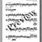 J.S.Bach, Partita No. 2,  BVW 1004 - preview of the music score 1